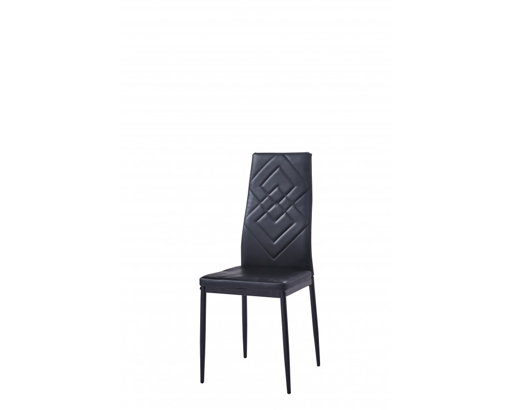 Комплект 6 броя столове К294 - черен - Трапезни столове