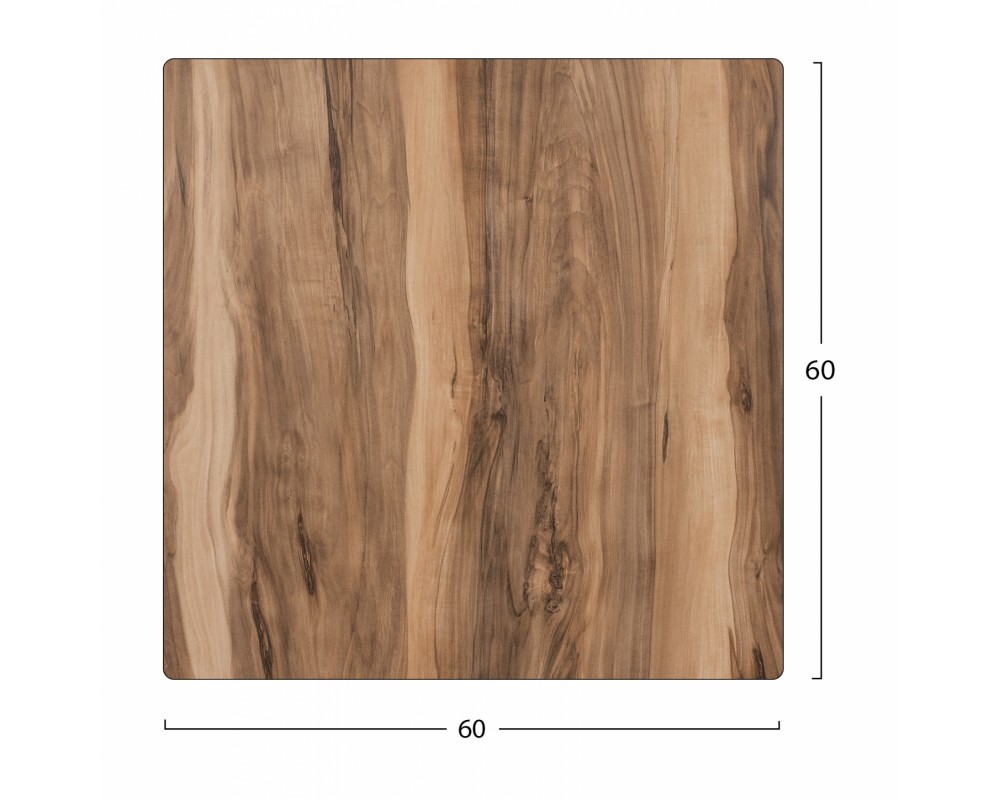 Плот за маса 5810 HPL 60×60см дебелина 12 мм - HPL плотове