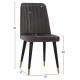 Трапезен стол 6601 - сив - Трапезни столове