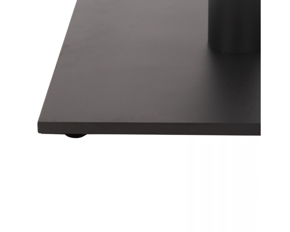 BASE FOR BAR TABLE HM439.20 MATTE GREY METAL WITH HEIGHT ADJUSTERS 45Χ45Χ107Hcm. -
