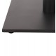 BASE FOR BAR TABLE HM439.20 MATTE GREY METAL WITH HEIGHT ADJUSTERS 45Χ45Χ107Hcm. -