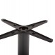 BASE FOR BAR TABLE HM439.20 MATTE GREY METAL WITH HEIGHT ADJUSTERS 45Χ45Χ107Hcm. -