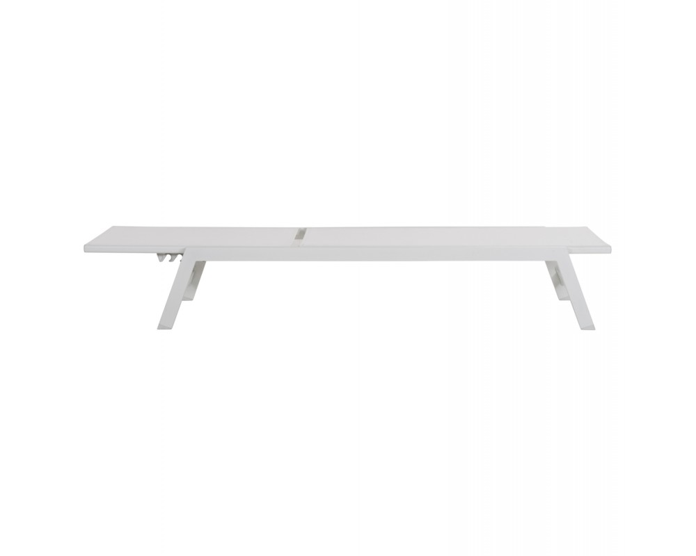 Алуминиев плажен шезлонг 5901 с размери 191,5x55,5x89,5Hcm. - Шезлонги