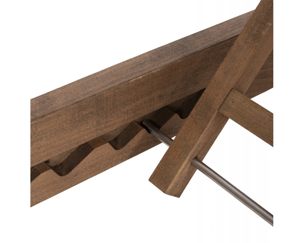 Дървен плажен шезлонг 1001 - 204x65x92,5Hcm. - Шезлонги Дървен плажен шезлонг 1001 - 204x65x92,5Hcm. - Шезлонги