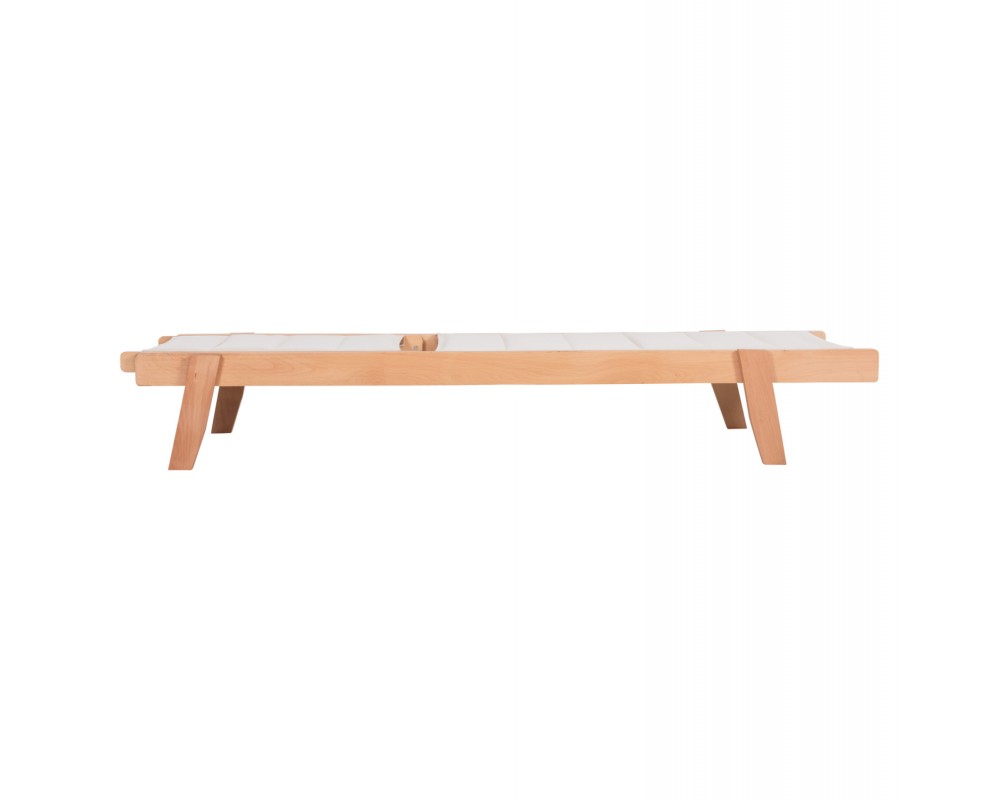 Дървен плажен шезлонг 5001 - 204x65x92,5Hcm. - Шезлонги Дървен плажен шезлонг 5001 - 204x65x92,5Hcm. - Шезлонги