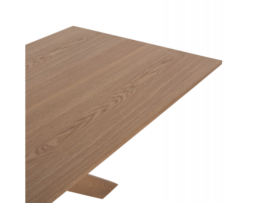 Трапезна маса 9853 от каучуково дърво 180x90x75Hcm. - Трапезни маси