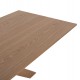 Трапезна маса 9853 от каучуково дърво 180x90x75Hcm. - Трапезни маси