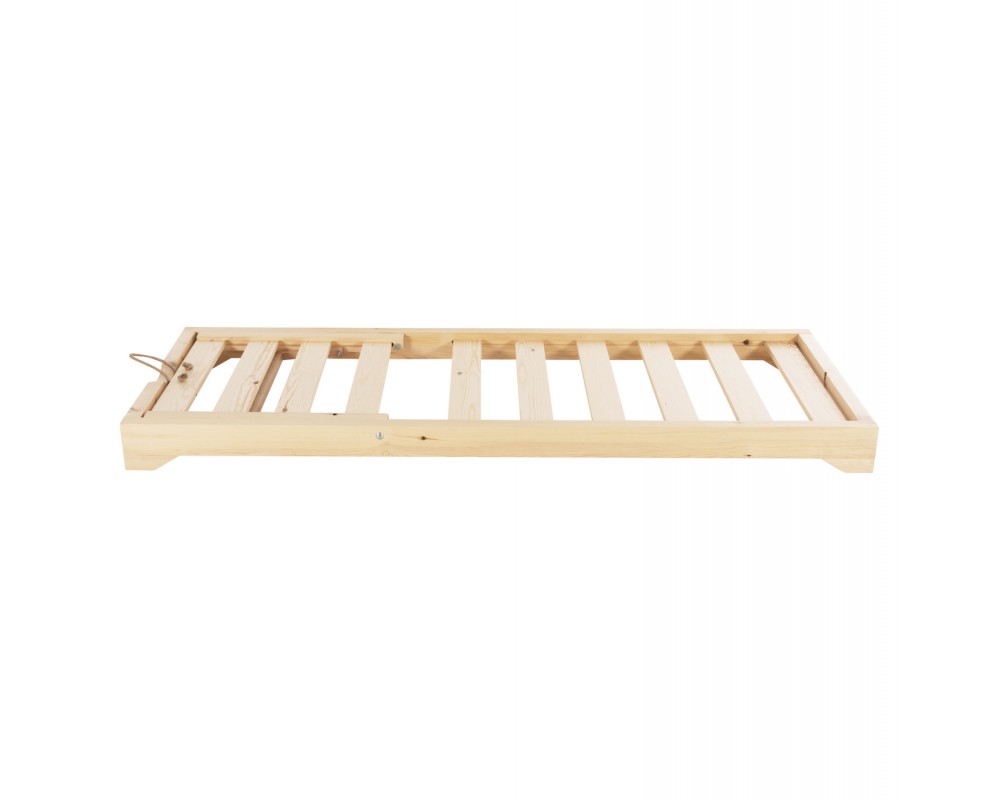 Дървен плажен шезлонг 1501 - 80x208x32-100Hcm. - Шезлонги