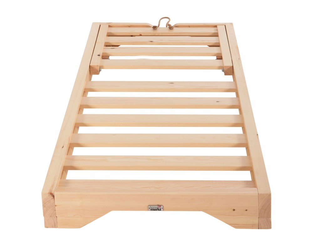Дървен плажен шезлонг 1501 - 80x208x32-100Hcm. - Шезлонги