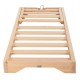 Дървен плажен шезлонг 1501 - 80x208x32-100Hcm. - Шезлонги