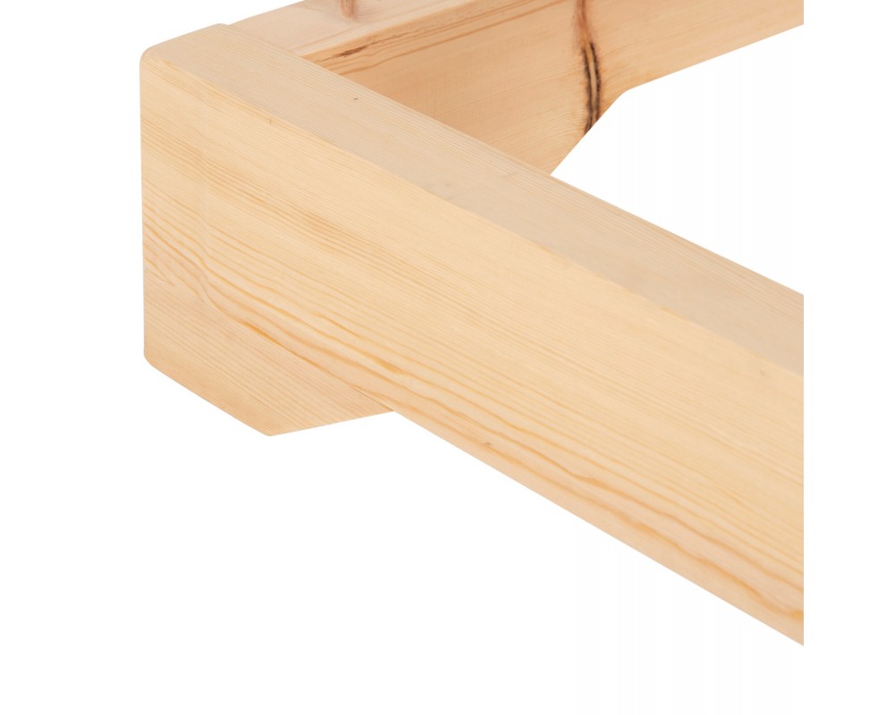 Дървен плажен шезлонг 1501 - 80x208x32-100Hcm. - Шезлонги