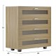Скрин 8001 с четири чекмеджета 80Χ40Χ83Hcm. - Скринове и тоалетки