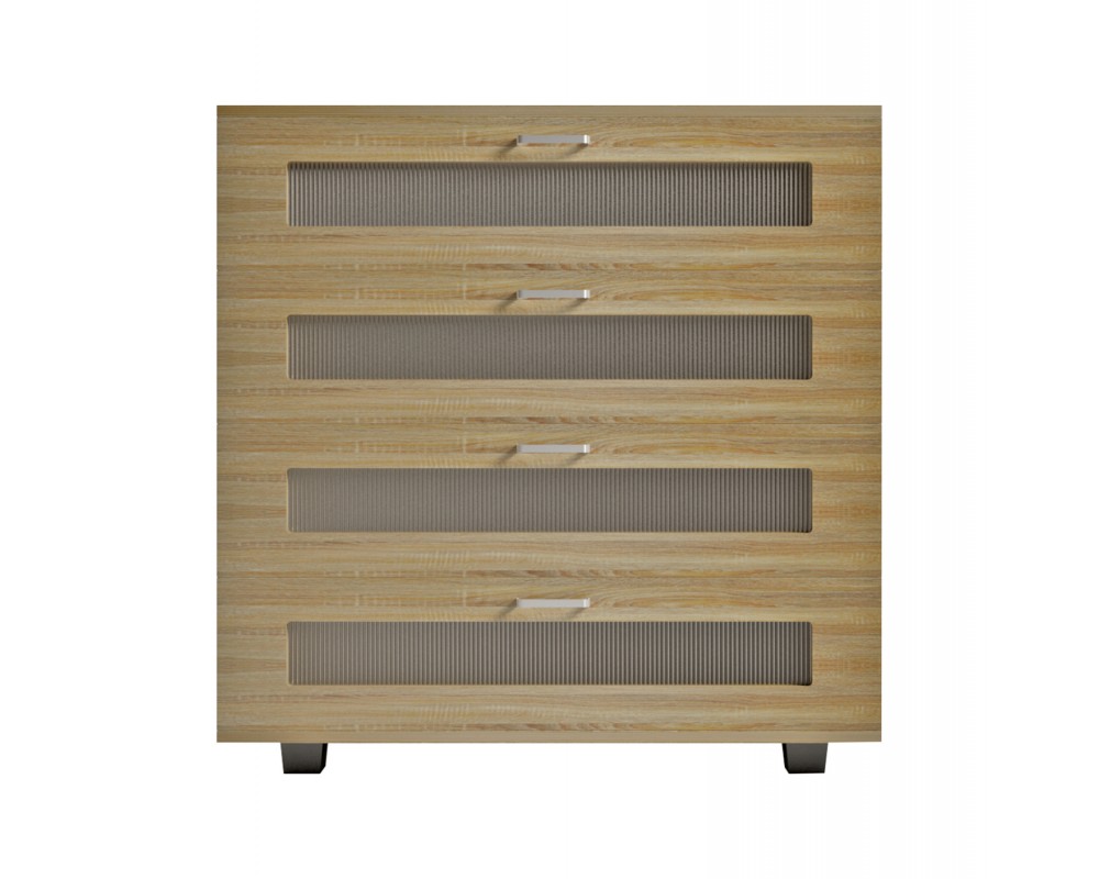 Скрин 8001 с четири чекмеджета 80Χ40Χ83Hcm. - Скринове и тоалетки