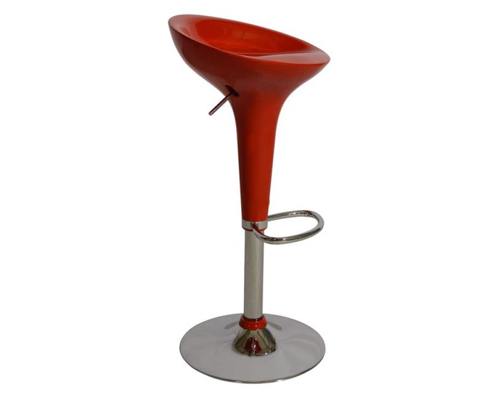 Бар стол Daisy 0004 в червен цвят - Бар столове
