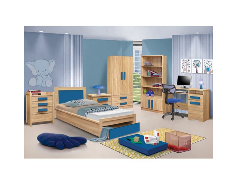 Нощно шкафче Playroom 3601 в цвят сонама - Корпусна мебел