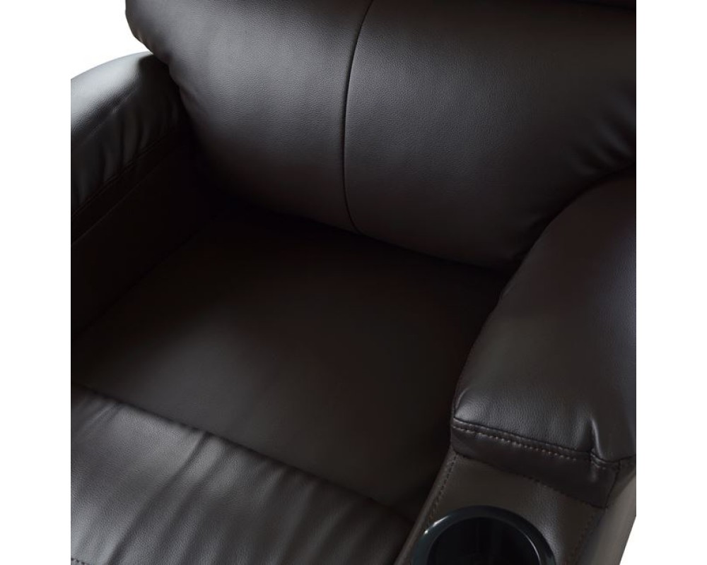 Кресло с релакс механизъм 0122 в кафяв цвят - Релакс механизъм