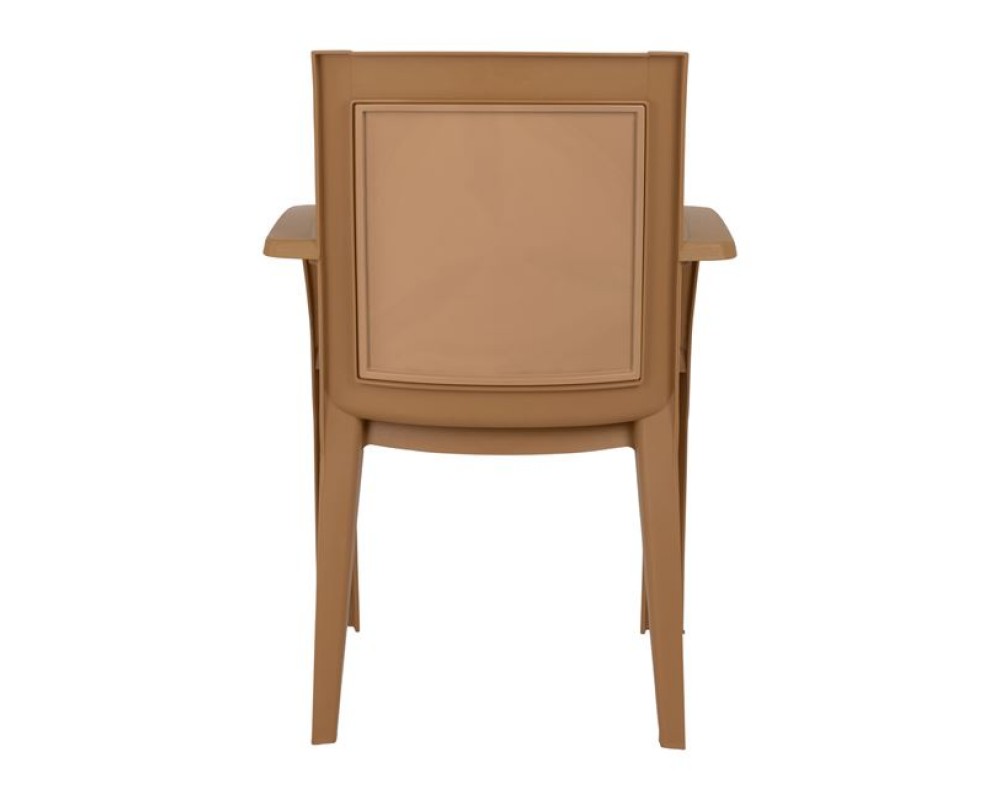 Градиснки стол 9302 в бежов цвят - Градински столове