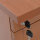 Офис шкаф 4913 в цвят череша - Офис шкафове