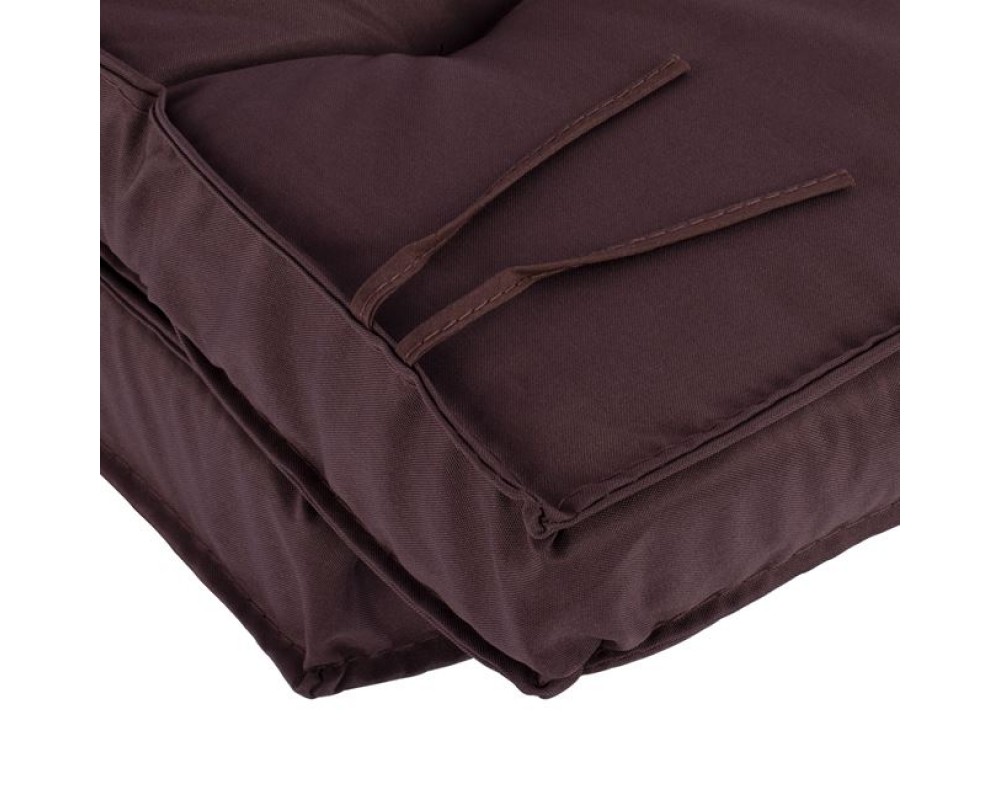 Текстилна възглавница 4503 в кафяв цвят - Възглавници за градински мебели