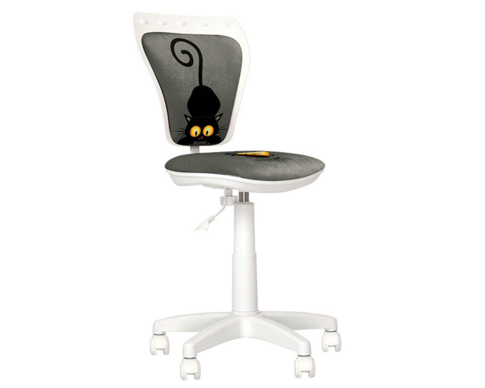 Ministyle White Cat and Mouse - Ministyle White Cat and Mouse -