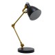 Метална настолна лампа 0001 в черен цвят - Нощни лампи