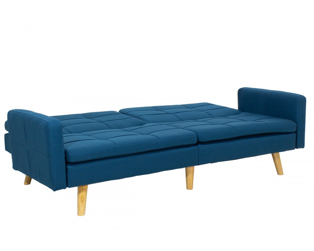 Разтегателен диван в син цвят - Дивани