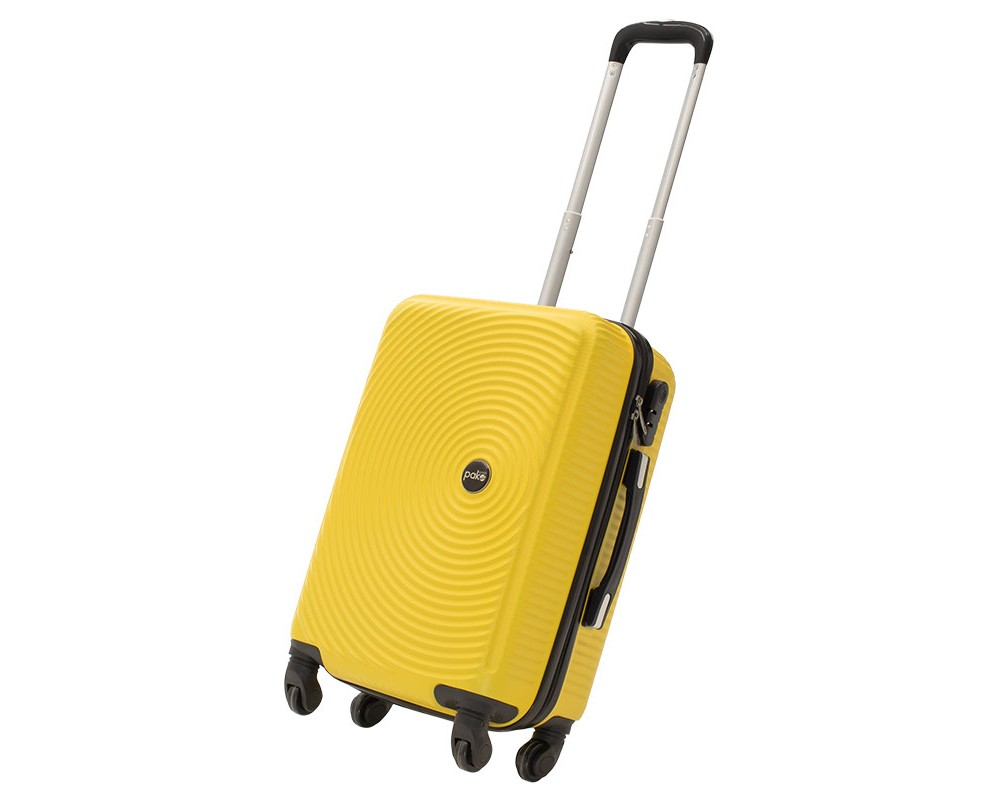 Ръчен куфар POLAR с 4 колела от ABS + PC жълт 38x22,5x57cm - Куфари и пътни чанти Ръчен куфар POLAR с 4 колела от ABS + PC жълт 38x22,5x57cm - Куфари и пътни чанти