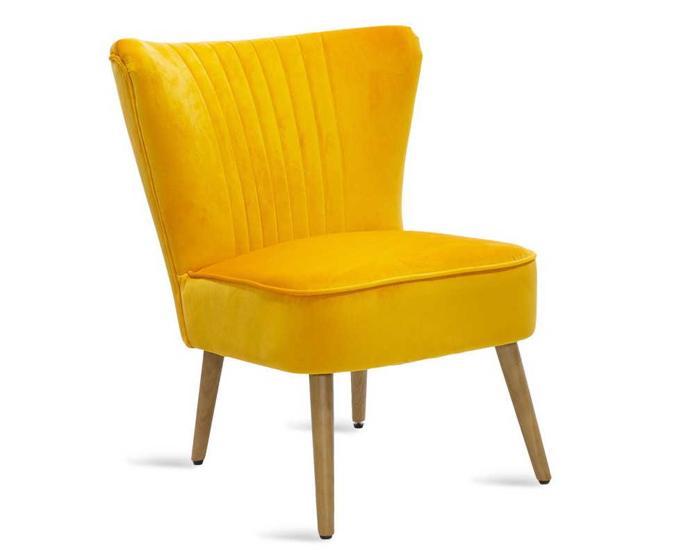 Кресло Stork в жълт цвят - Кресла