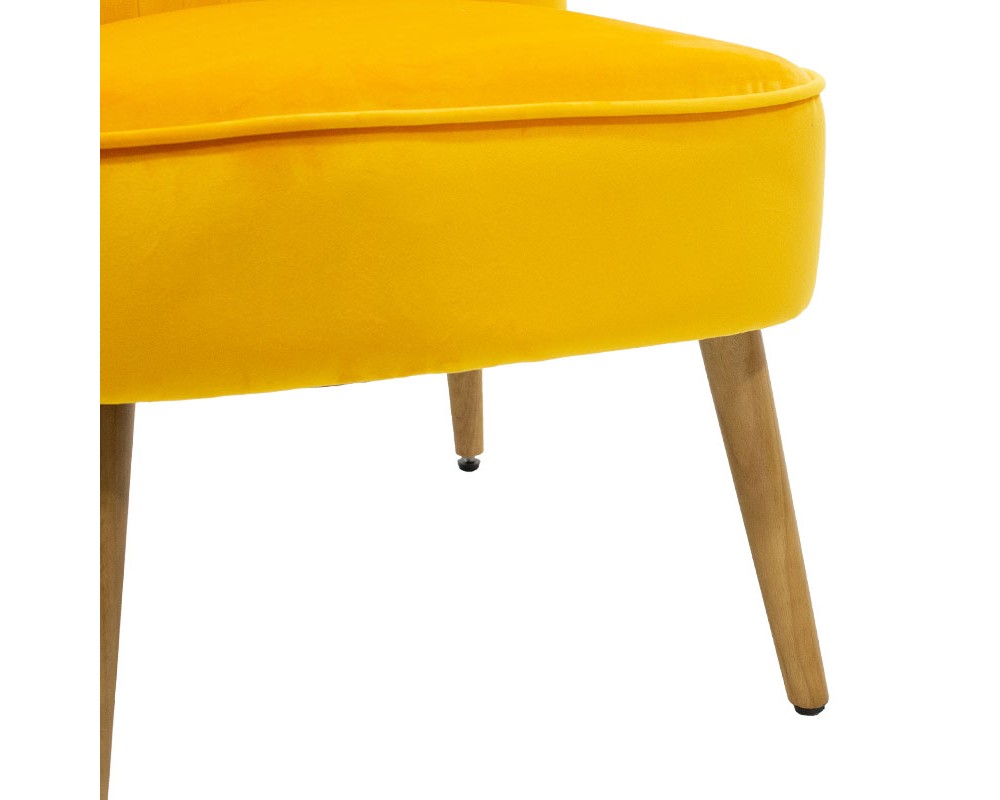 Кресло Stork в жълт цвят - Кресла