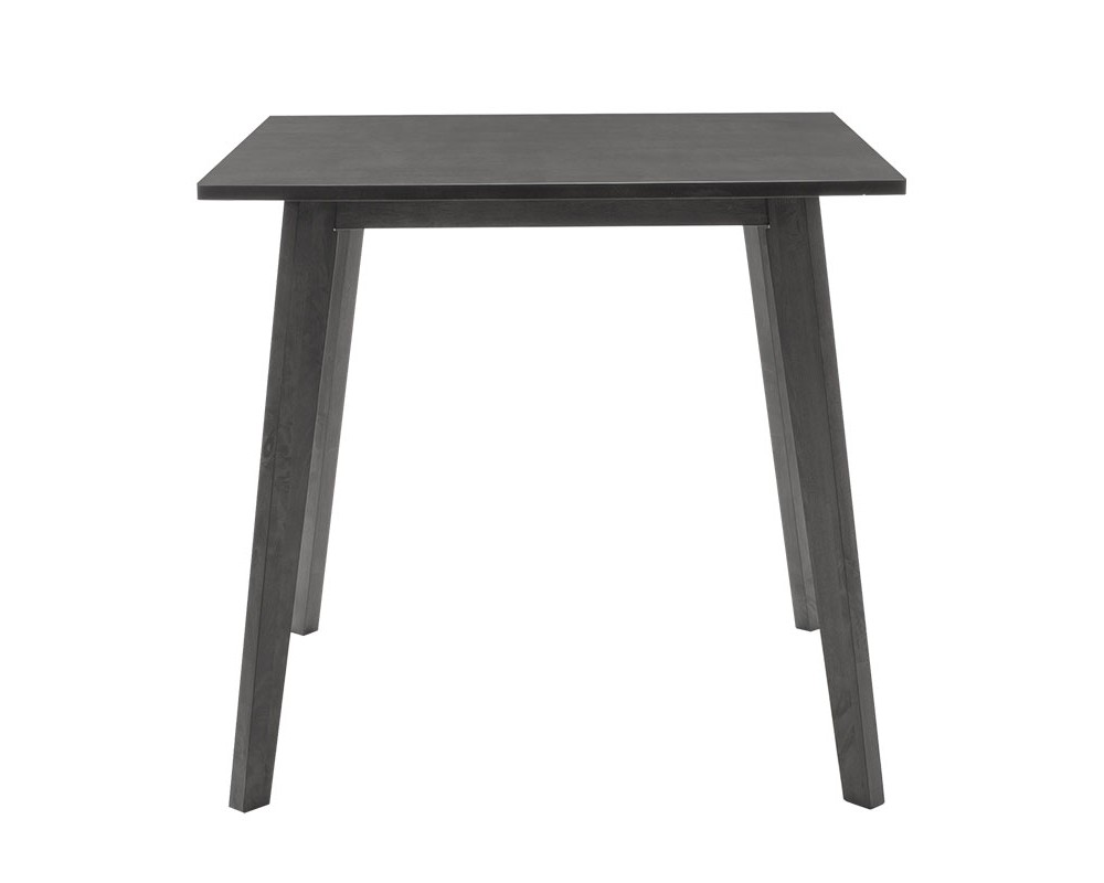 Трапезна маса Benson MDF маса със сив фурнир 80x80x75cm - Трапезни маси