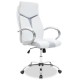 Офис стол Shark в бял цвят - Мениджърски столове