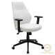 Manager office chair Benno pakoworld with PU in white colour - Manager office chair Benno pakoworld with PU in white colour -