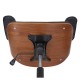 Manager office chair Hermanos pakoworld with black pu - walnut wood -