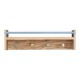 Hanger Dorian pakoworld natural-light blue 50x10x18cm - Hanger Dorian pakoworld natural-light blue 50x10x18cm -