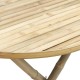 Obbie pakoworld folding bamboo table natural D90x77cm - Obbie pakoworld folding bamboo table natural D90x77cm -