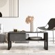 Honora pakoworld coffee table anthracite antique-black 100x60x44.5cm -