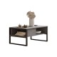 Honora pakoworld coffee table anthracite antique-black 100x60x44.5cm -