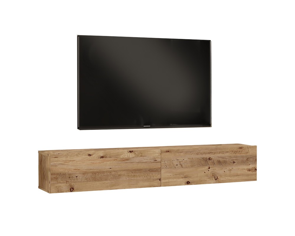 Тв шкаф 1760 от ПДЧ сонома 180x31.6x29.6cm - ТВ Шкафове