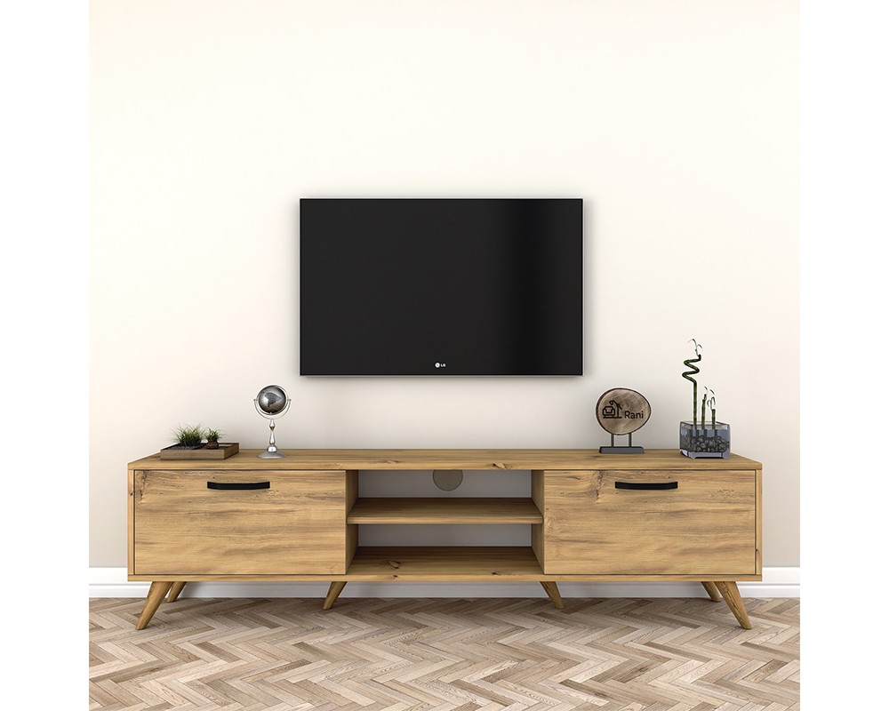 Тв шкаф 1802 от ПДЧ сонома 180x35x48,5cm - ТВ Шкафове