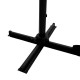 Garden hanging umbrella Raffaella pakoworld aluminum D3m anthracite - Garden hanging umbrella Raffaella pakoworld aluminum D3m anthracite -