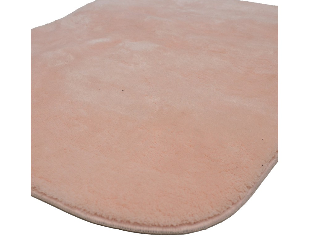 Bath mat PWC-0055 pakoworld set 2pcs pink 90x60cm - Bath mat PWC-0055 pakoworld set 2pcs pink 90x60cm -