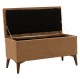 Stool-trunk Elone pakoworld mocha-walnut 90x40x44cm - Stool-trunk Elone pakoworld mocha-walnut 90x40x44cm -