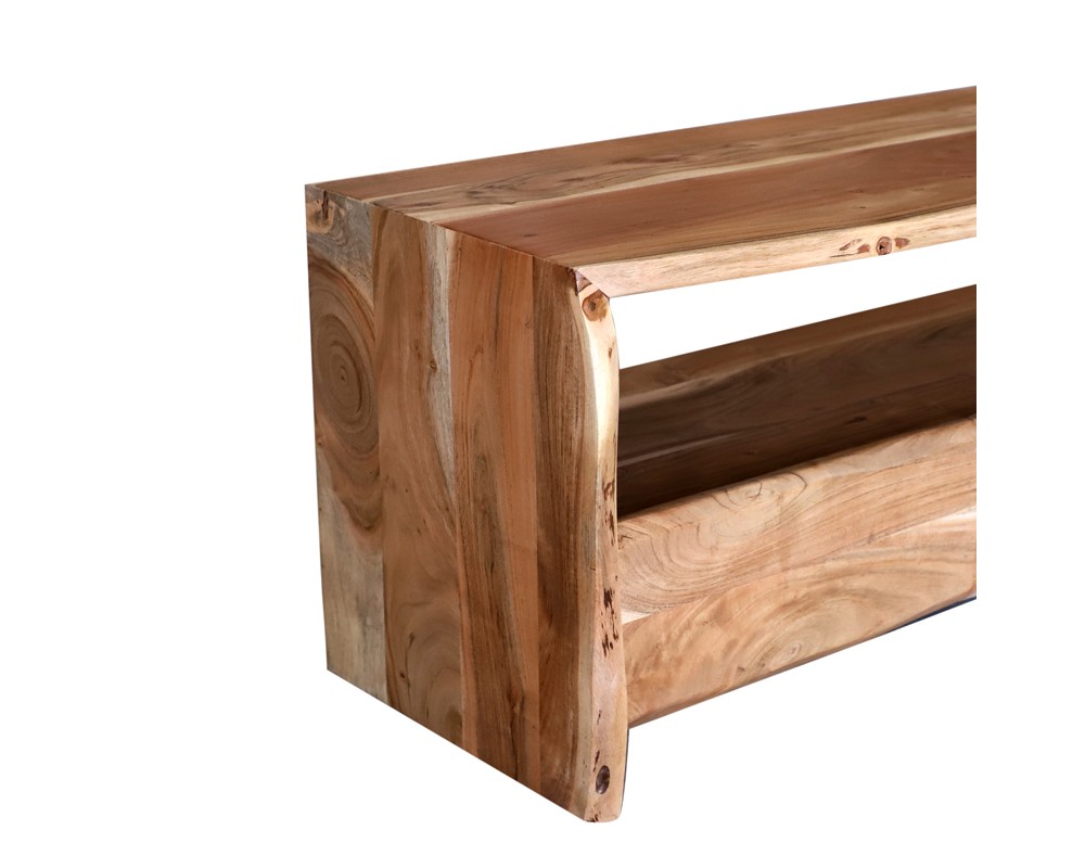 Тв шкаф 2410 от масивно дърво от акация 140x40x45cm - ТВ Шкафове