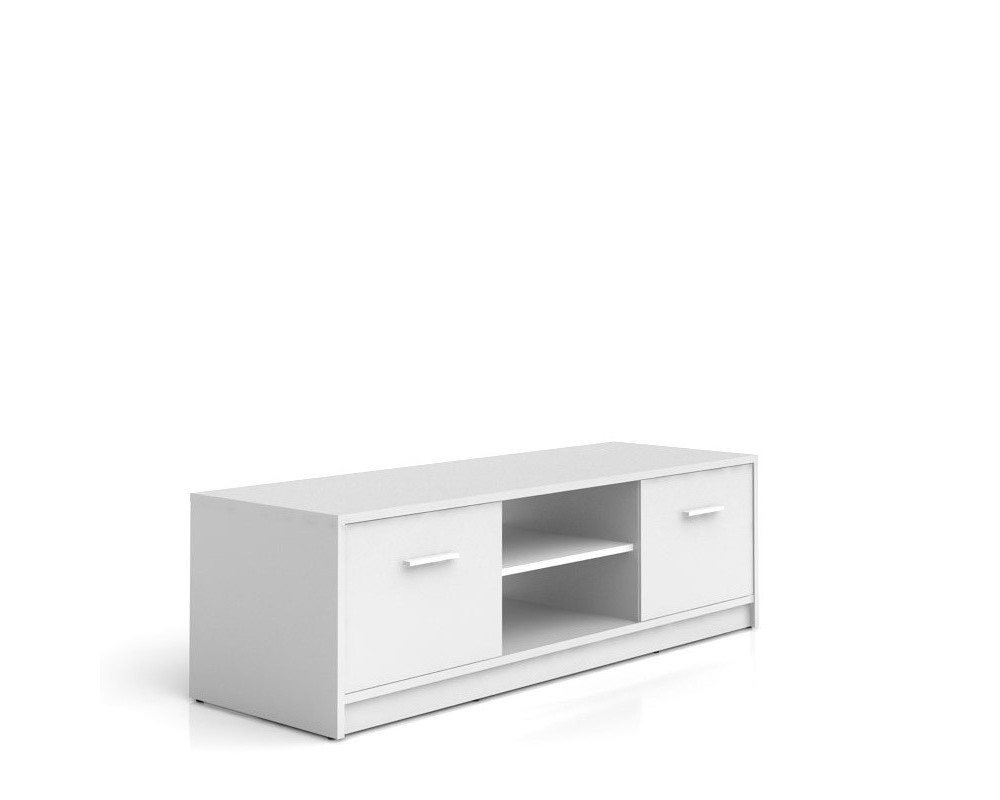 Тв шкаф Nepo Plus RTV2D - бял - Холни маси Тв шкаф Nepo Plus RTV2D - бял - Холни маси